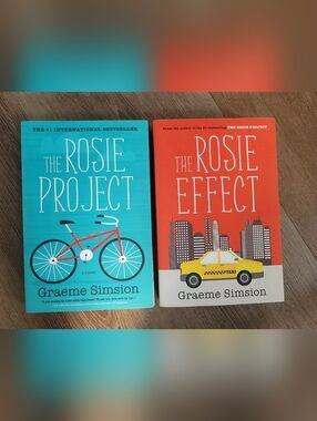 The Rosie Project & The Rosie Effect Books, Like New.